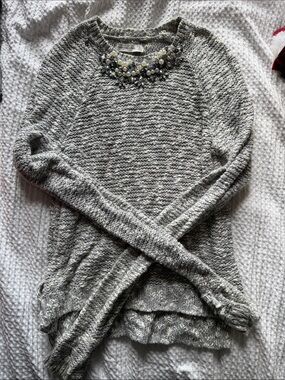 Abercrombie Sweater with built in jewellery